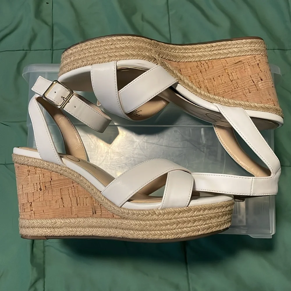 Jessica Simpson Mallika Wedge Sandal- size 7.5